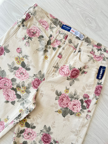 شلوار گلدار وارداتی OLD NAVY